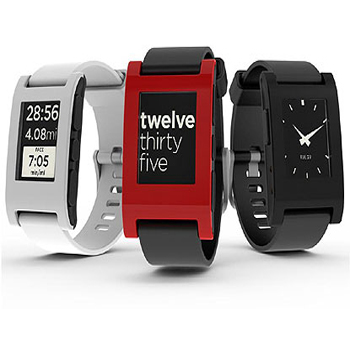 Pebble tops Samsung, Sony in smart wearable band race